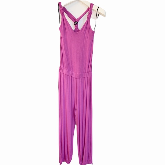 BEBE | Rouched Capri Jumpsuit